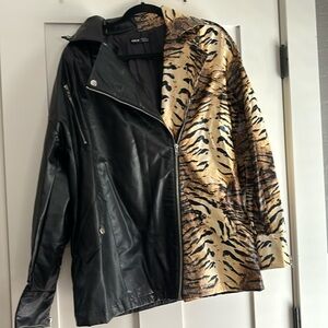 Pleather Tiger King Jacket